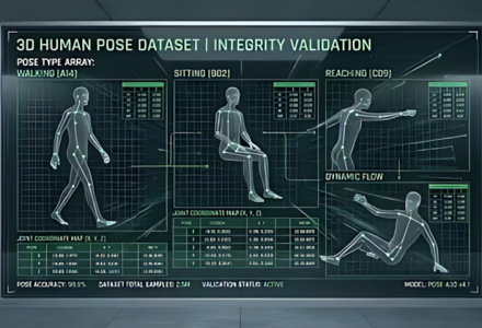 3D Human Pose Data