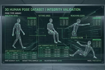 3D Human Pose Data