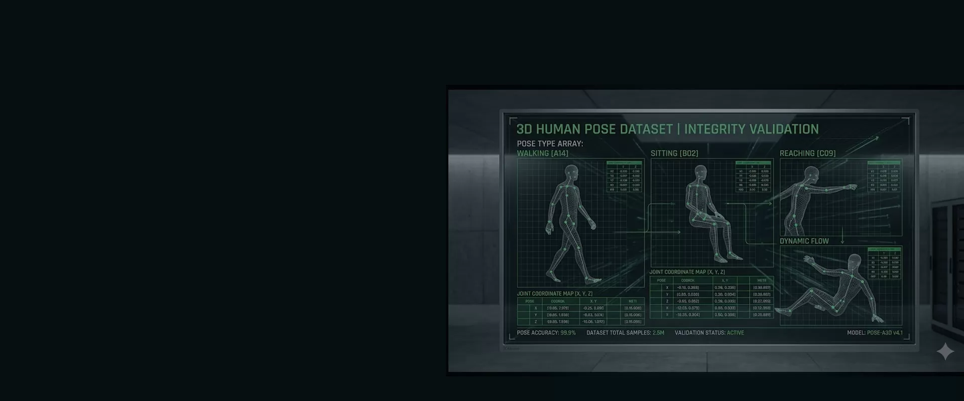3D Human Pose Datasets for AI Training